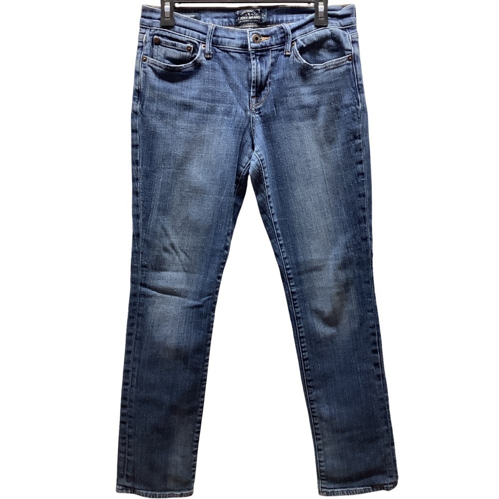 Lucky Brand Size 6 Regular Sweet’N Straight Denim Pants. Preloved.